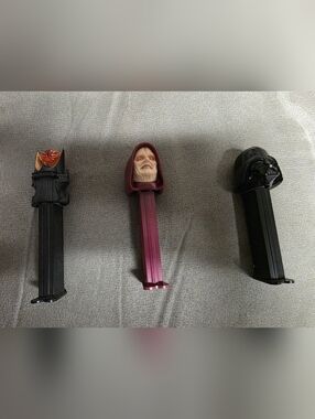 Pez candy dispenser 3 item lot